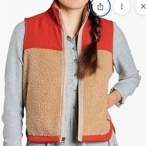 Toad&Co sherpa vest